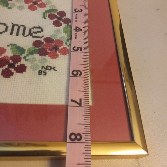 Stitched Welcome from 1985 - Picture 5 of 5